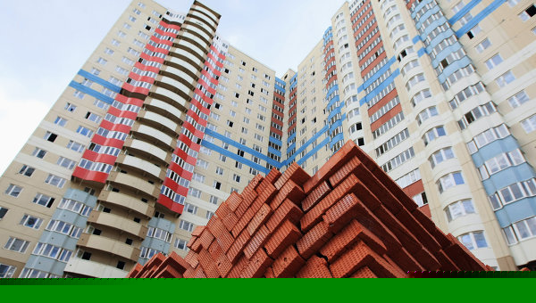 В России построено 12,7 млн. кв. м. жилья за 4 месяца